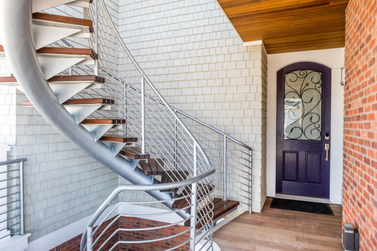 Double Helical Stairs - Compass Ironworks