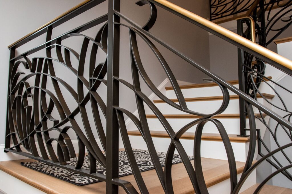 Interior Railings - Compass Ironworks