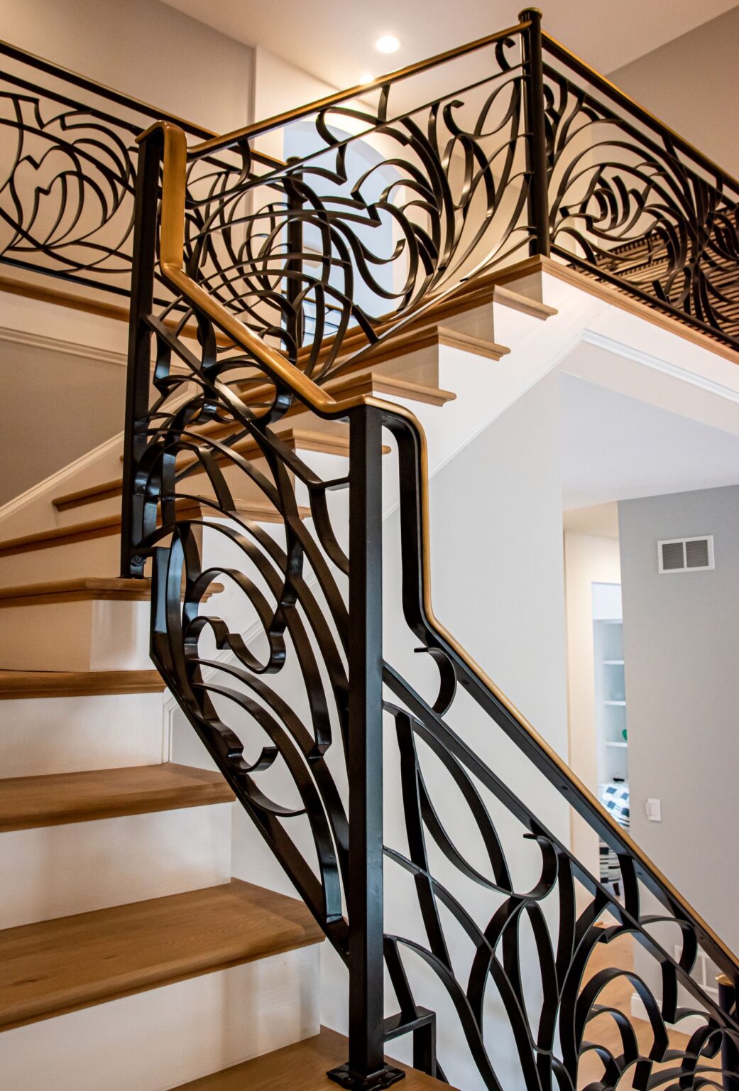 Interior Railings - Compass Ironworks