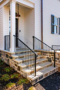 Exterior Design Railing Gallery - Compass Ironworks