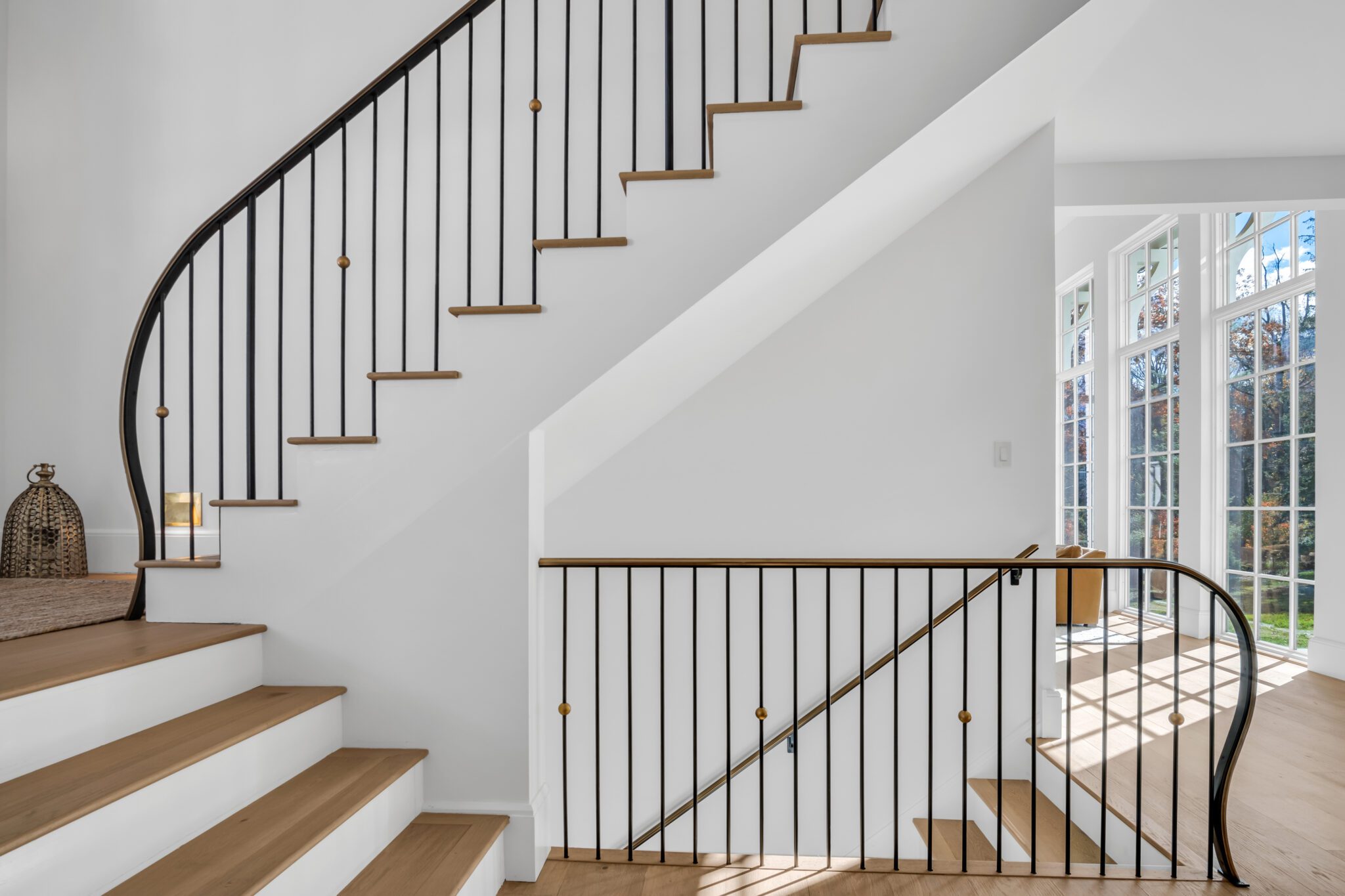 Interior Railings - Compass Ironworks