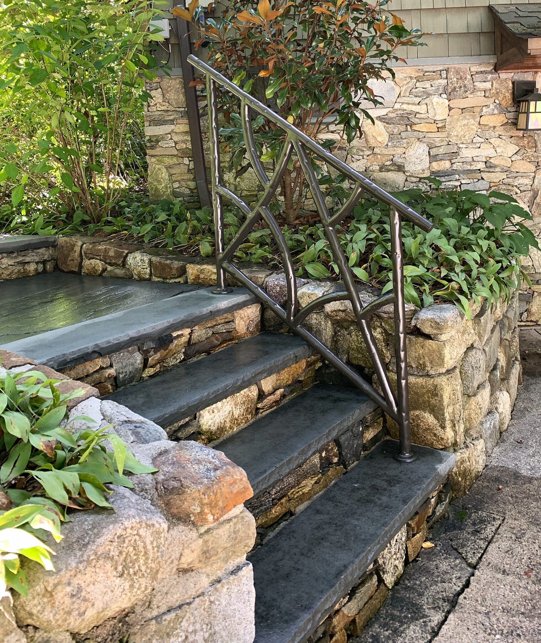 Custom metal gates, fencing, staircases, and architectural railings ...