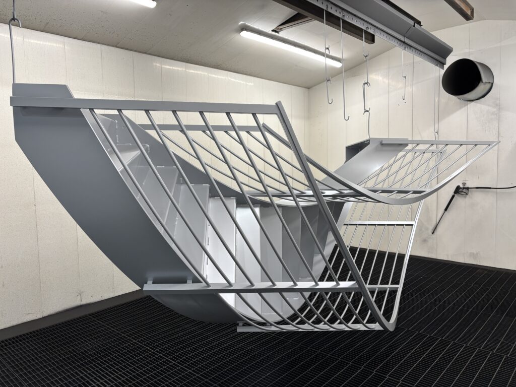 Powder Coated Staircase