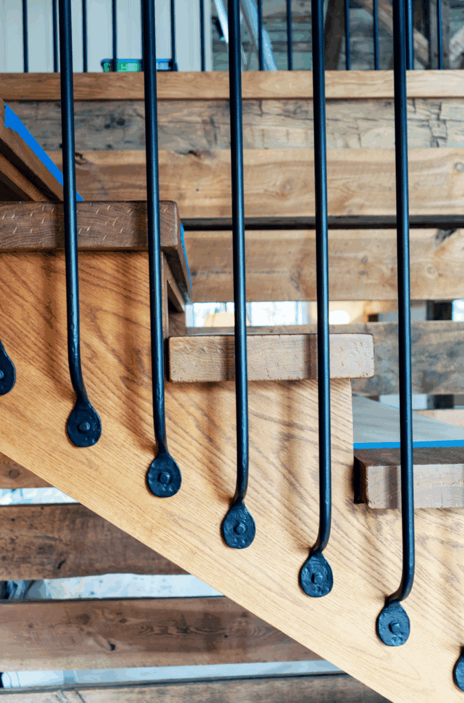 Wrought Iron Barn Railing