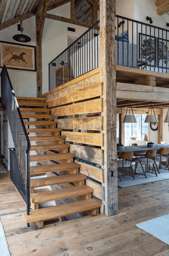 Wrought Iron Barn Railing