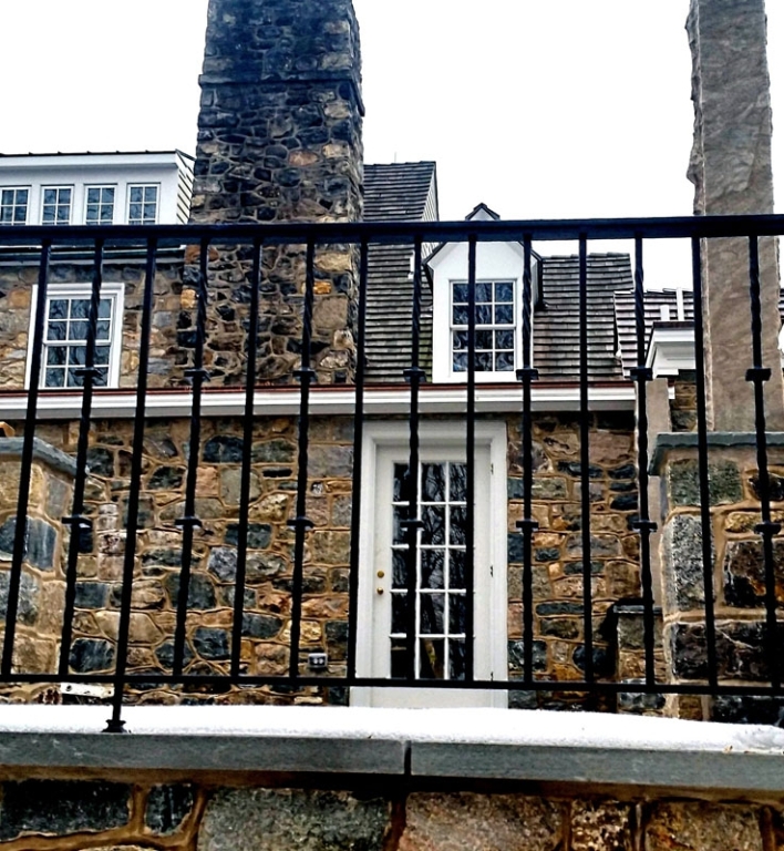 Antique Terrace Railing