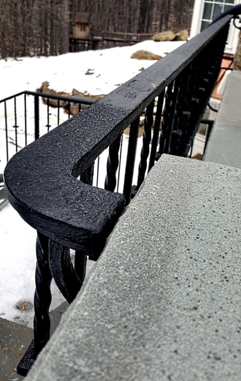 Antique Texture Handrail closeup