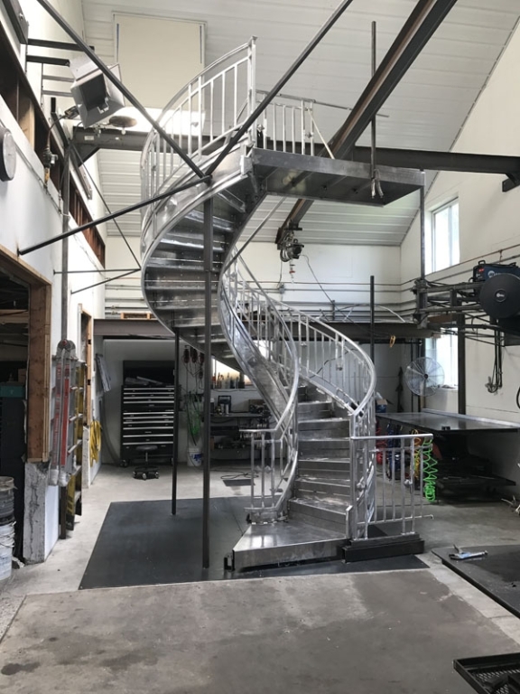 Aluminum Stair and Railing