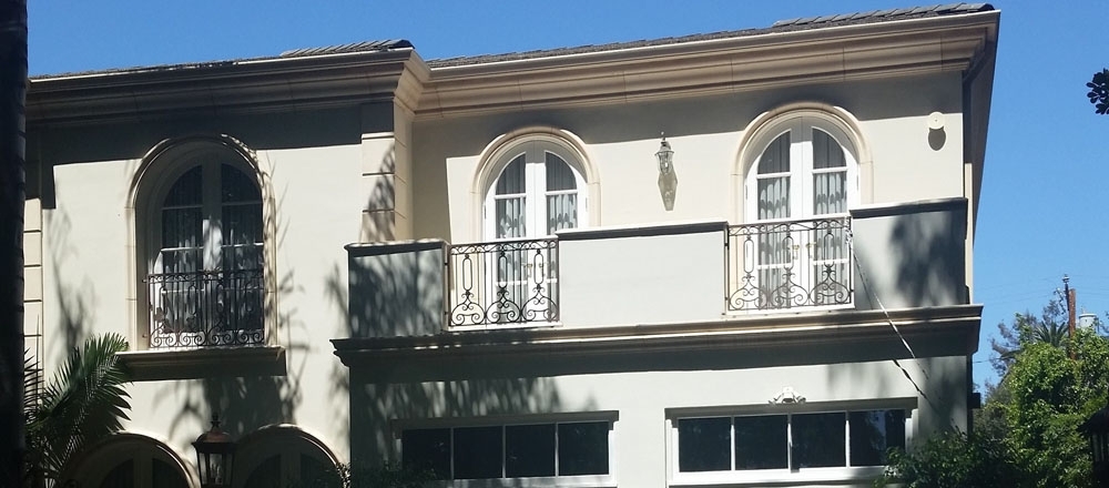 Balconies in Beverly Hills