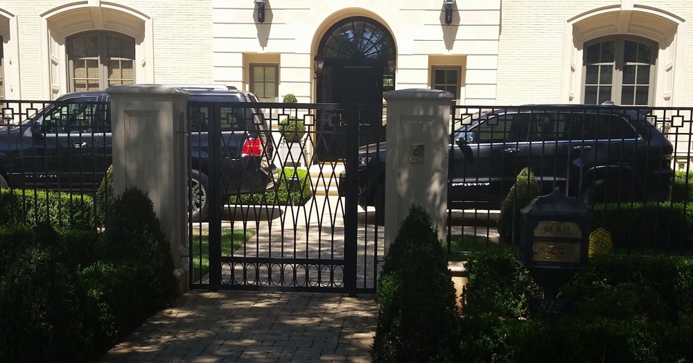 Beautiful Iron Fence and Gate