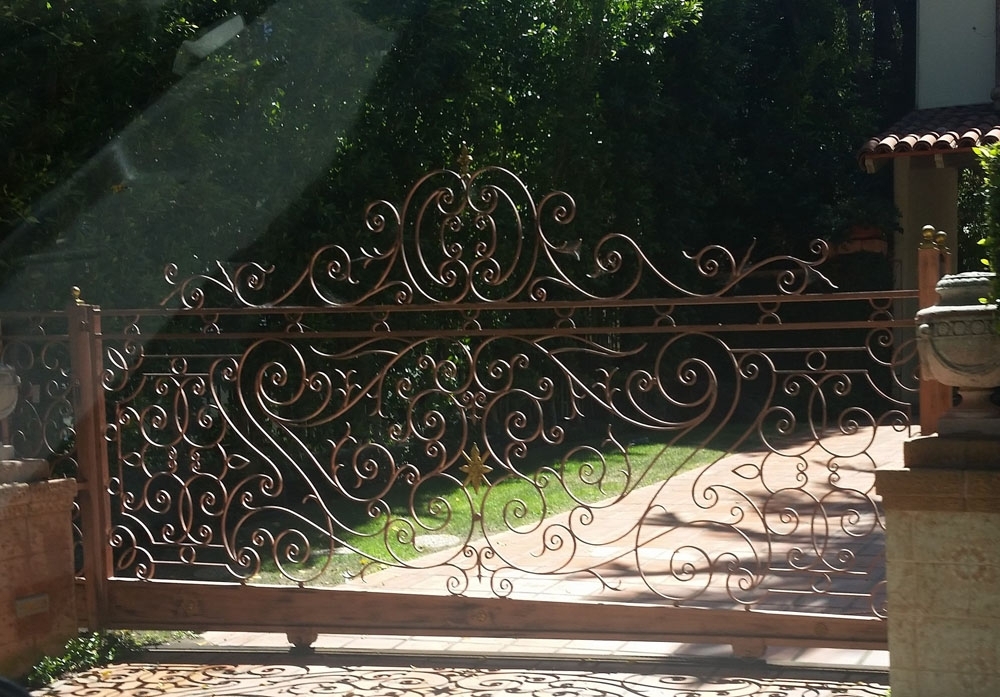 Beautiful Iron Gate near Tower Rd
