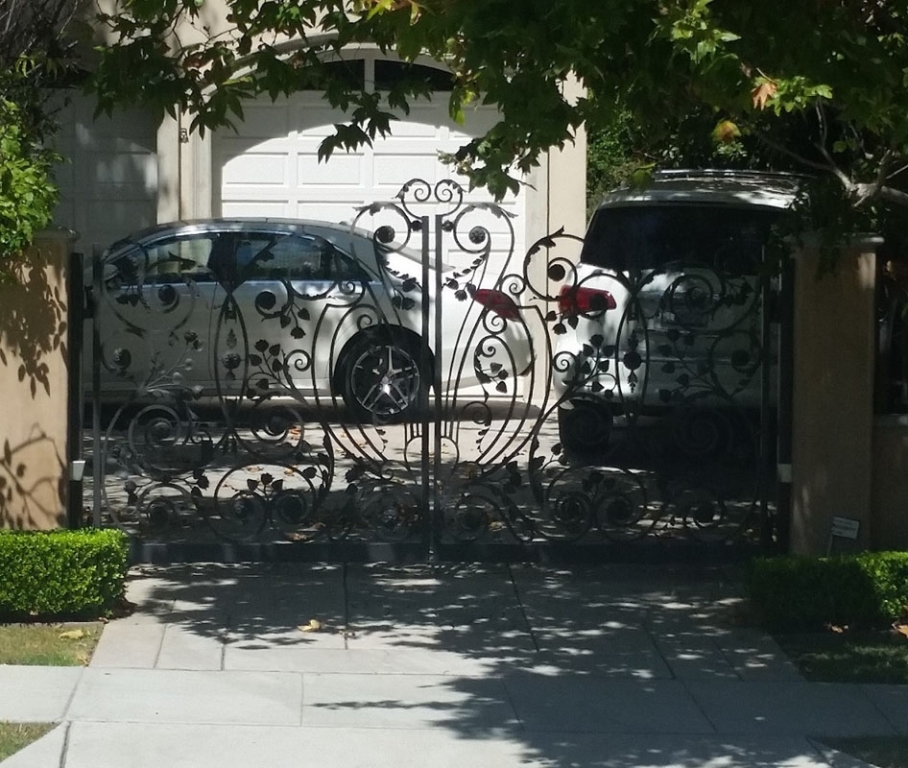 Beautiful Ornate Iron Gate