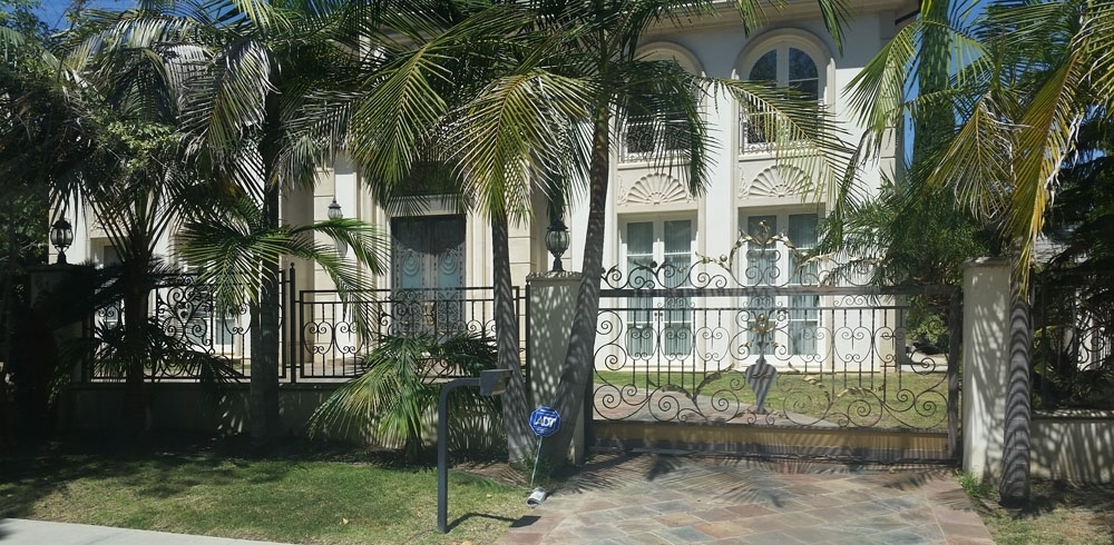 Beverly Hills Gate and Balcony