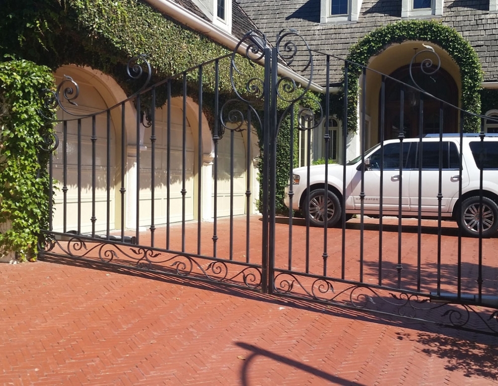 Driveway Gate on Mullholland Drive
