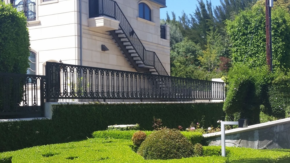 Iron Railing in Beverly Hills