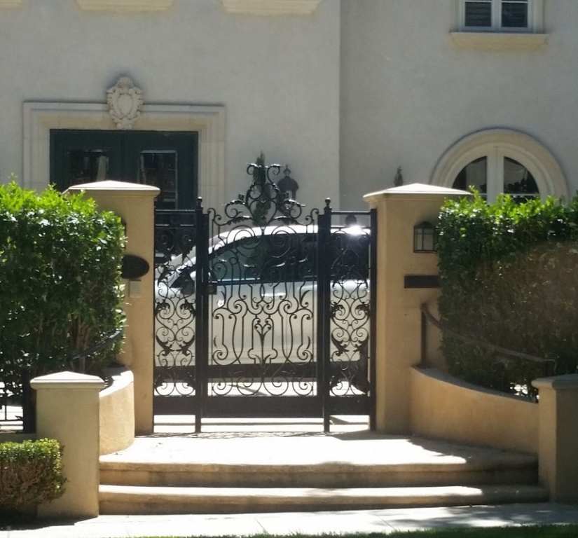 Ornate Pedestrian Gate