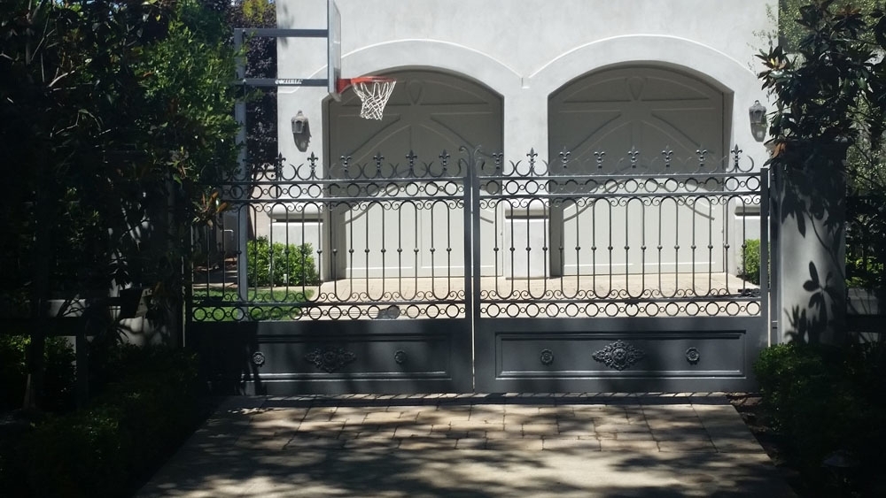 Traditional Iron Gate near Hollywood