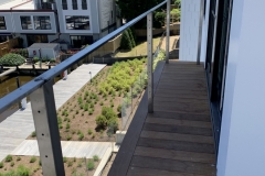 Marina Stainless Cable Railings - Compass Ironworks