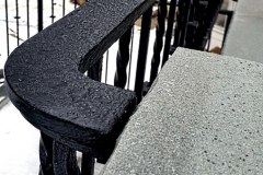 Antique Texture Handrail closeup