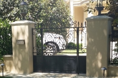 Eclecticly Designed Gate near Bel Air Rd