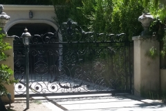 Gate near Beverly Hills California