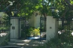 Traditional Style Fence and Gate for Beverly Hills Area