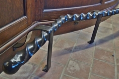 Steel Bar Rail Anchor Detail