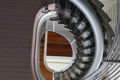 Steel Structure Helical Floating Stairs