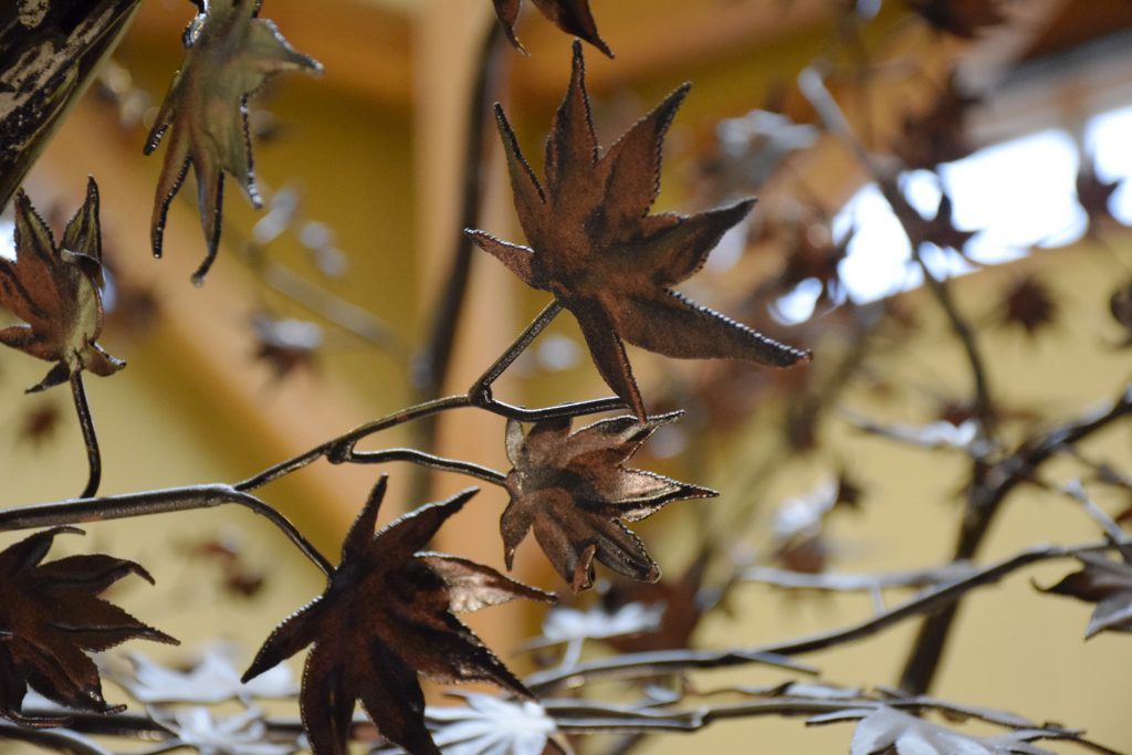 Maple tree leaf Details