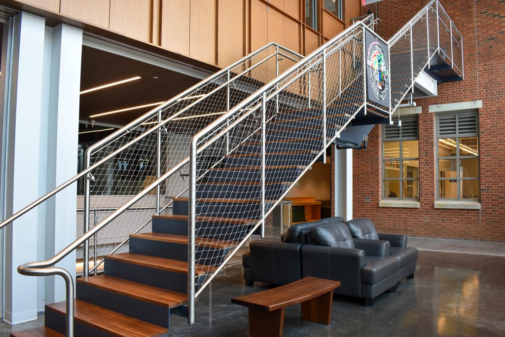 Modern Industrial School Staircase