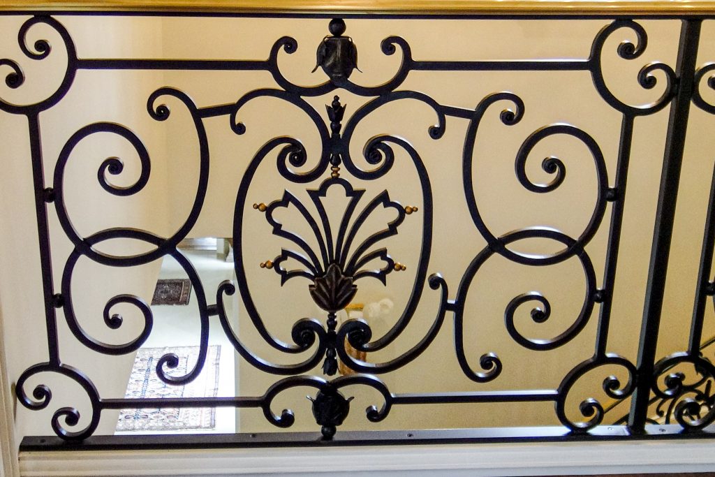 Grand Staircase Scrollwork Panel Design