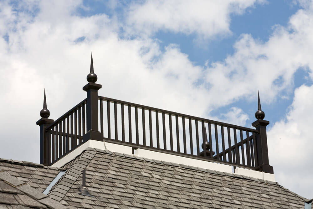Custom Roof Balcony Railing
