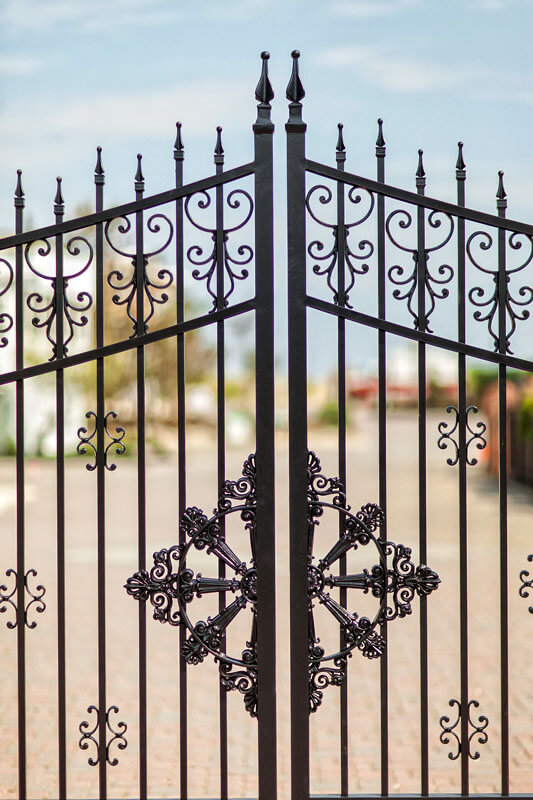Victorian Gate Details from Compass Ironworks