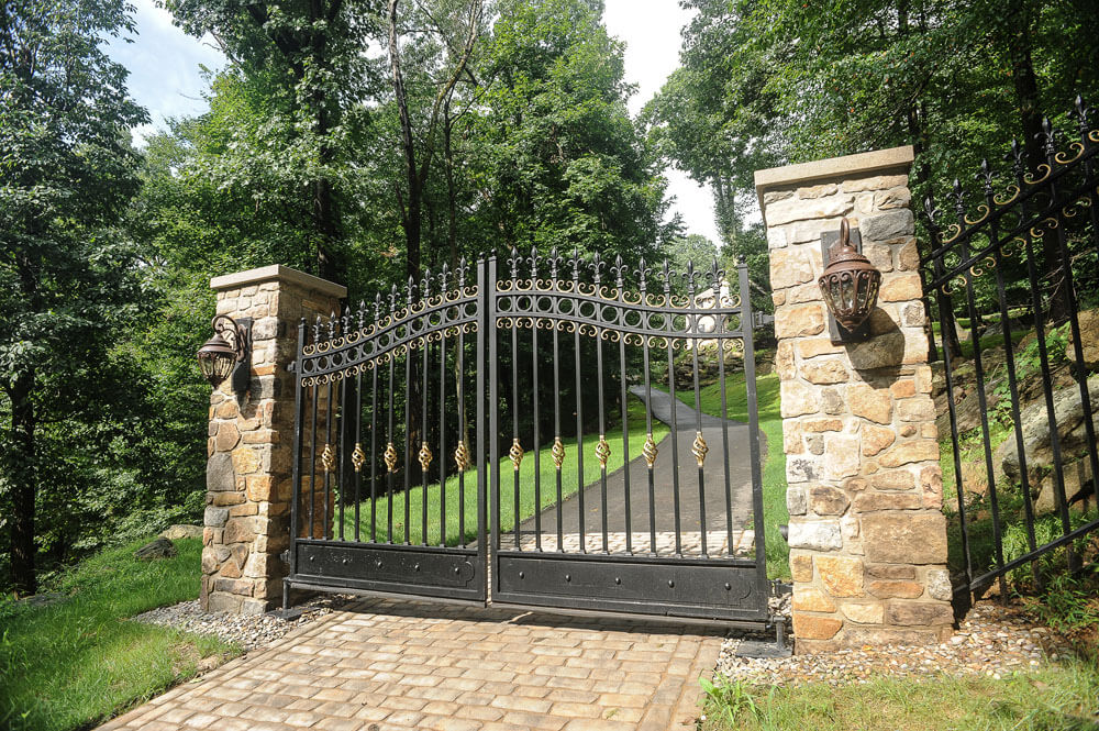 Custom Designed Driveway Gates